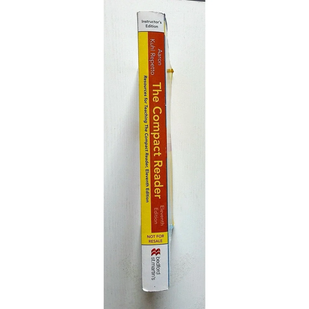 The Compact Reader Short Essays Method & Theme Paperback Book By Jane E Aaron